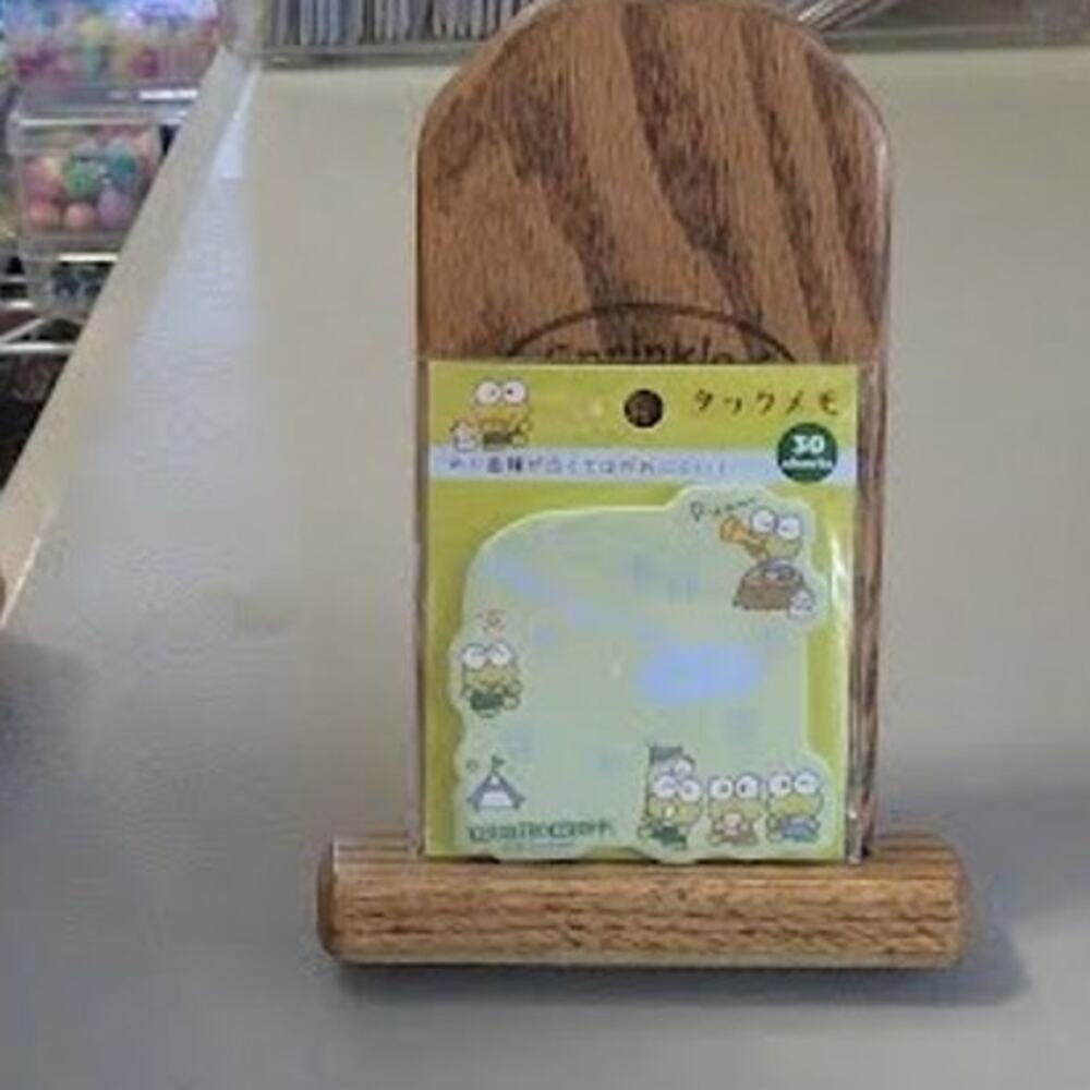 #6843  Sanrio Licensed Sticky Note pad - 30ct - Keroppi